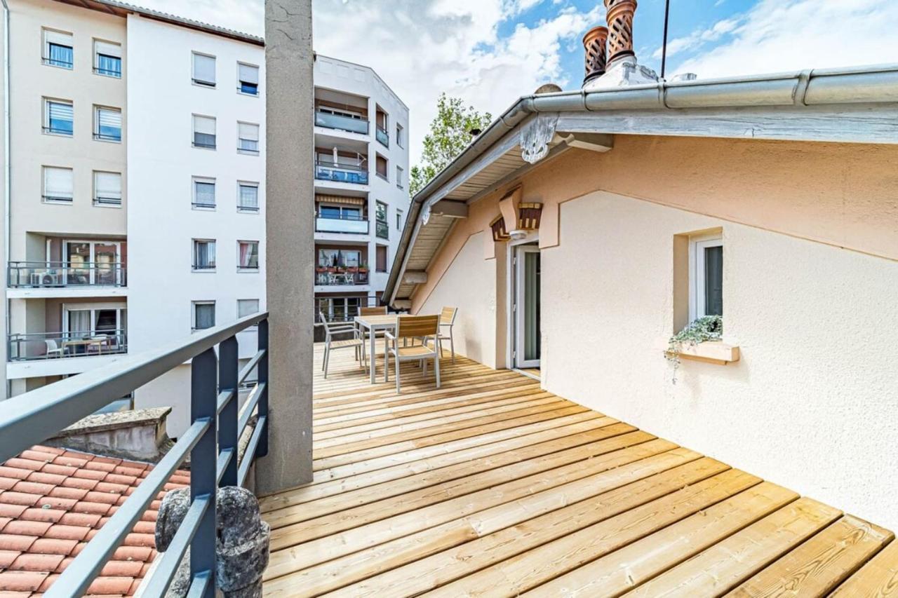 Le Melzet Charmant 4 Pers Avec Terrasse Charpennes Villeurbanne Exterior foto